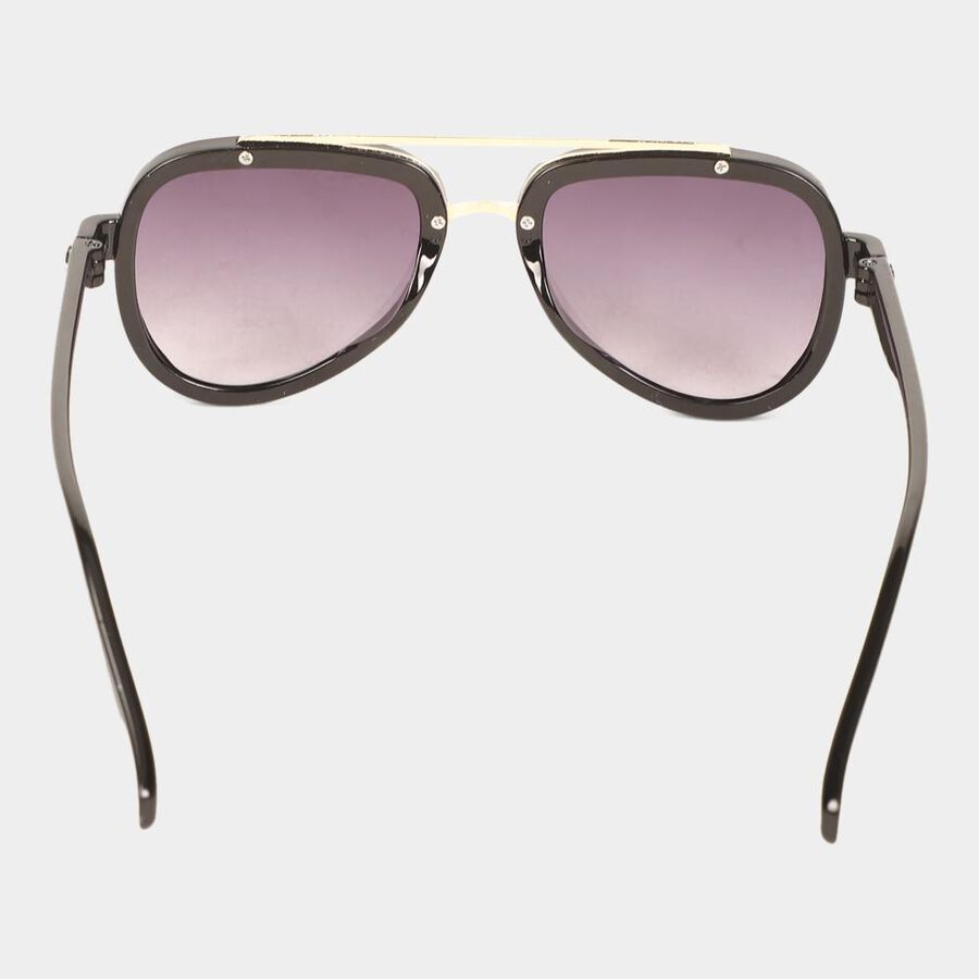 Men's Plastic Gradient Square Sunglasses, , large image number null