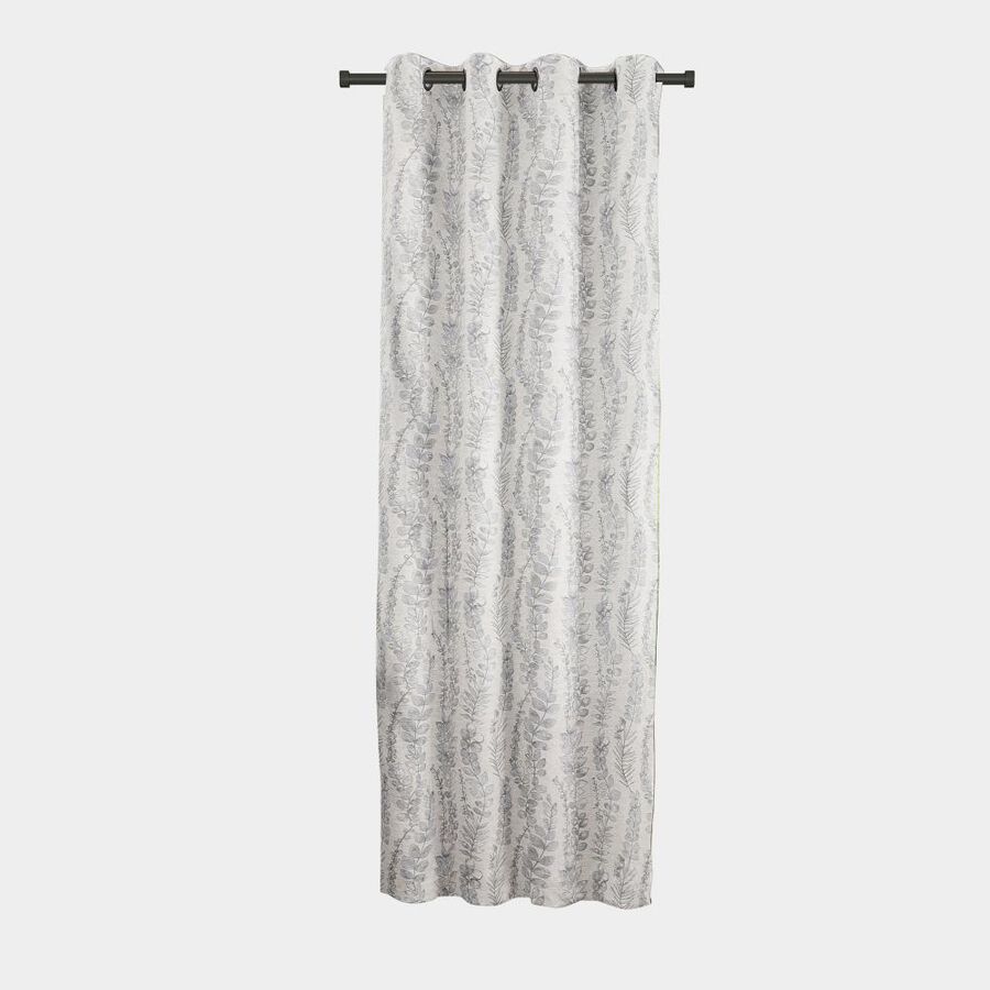 7ft. Light Grey Microfiber Door Curtain, , large image number null