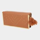 Women's Polyurethane Zipper Hand Pouch, , small image number null