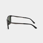 Men's Black Plastic Sunglasses, , small