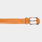 Men's Tan Polyurethane Casual Belt, , small image number null
