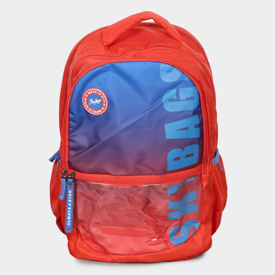 Orange Polyester Backpack, 35 L (Approx), , large image number null