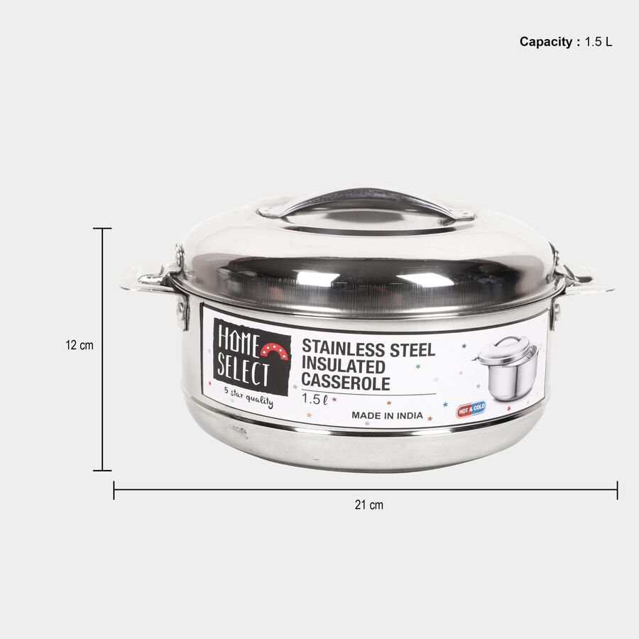 1.5 L Steel Casserole, , large image number null