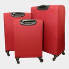 3 Pcs. 4-Wheel Polyester Soft Case Trolley, Small + Medium + Large, , small image number null