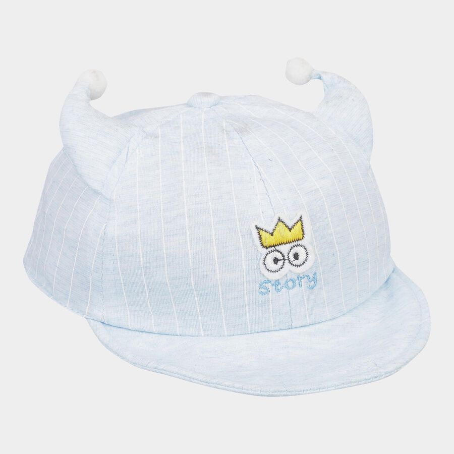 Kids' Blue Fabric Cap, , large image number null