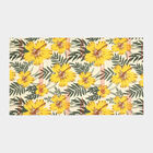 Yellow Cotton Blend Pillow Cover, , small