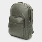 Women's Olive Polyurethane Backpack, , small image number null
