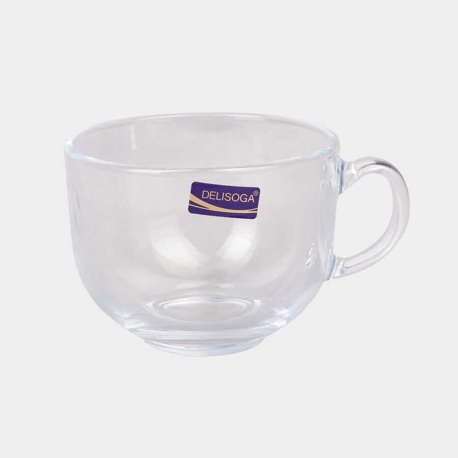 1 पीस कांच का कॉफ़ी मग- 450 ml, , large image number null