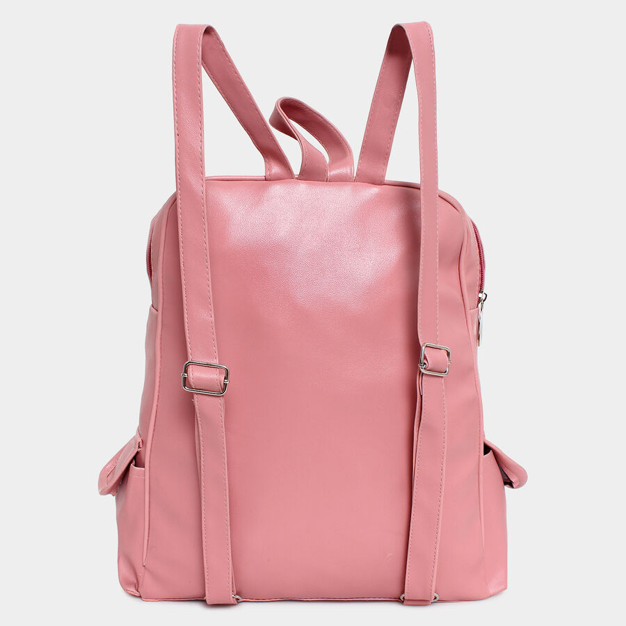 Women Pink Backpack, , large image number null