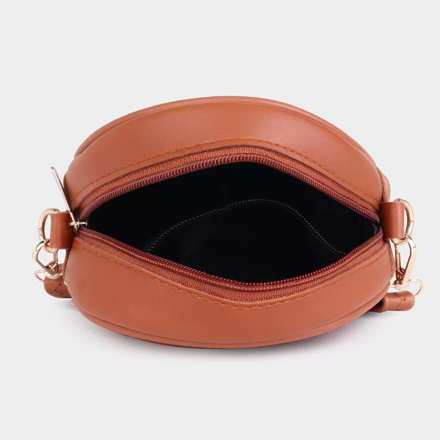 Women's Polyurethane Sling Bag, , large image number null