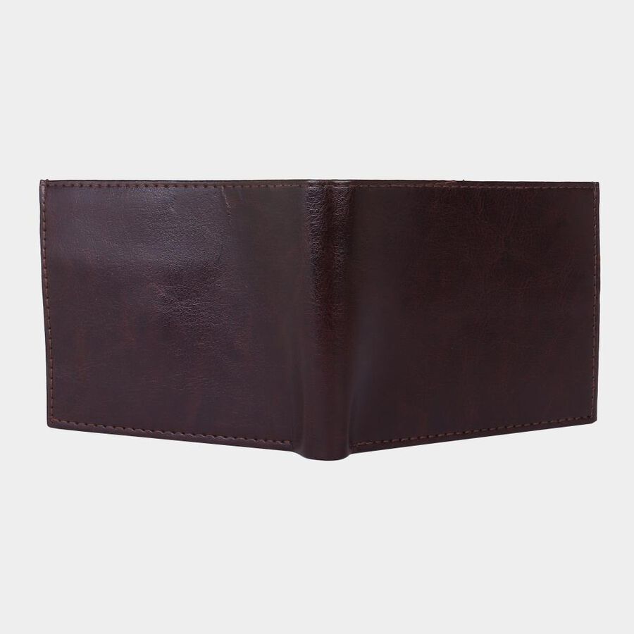 Men's Brown Polyurethane Wallet, , large image number null