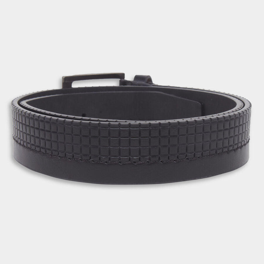 Men Casual Black Belt (36 in.), , large image number null