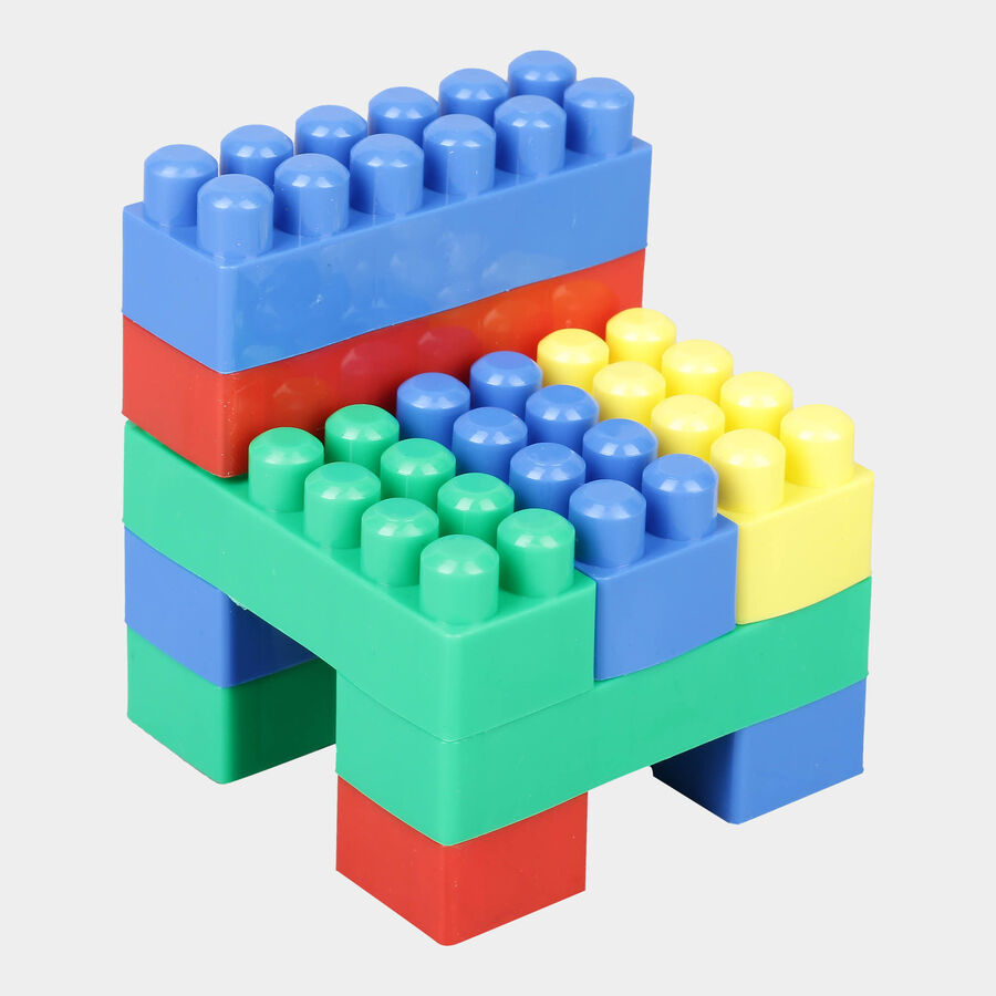 77 Pcs. Plastic Play Blocks , , large image number null