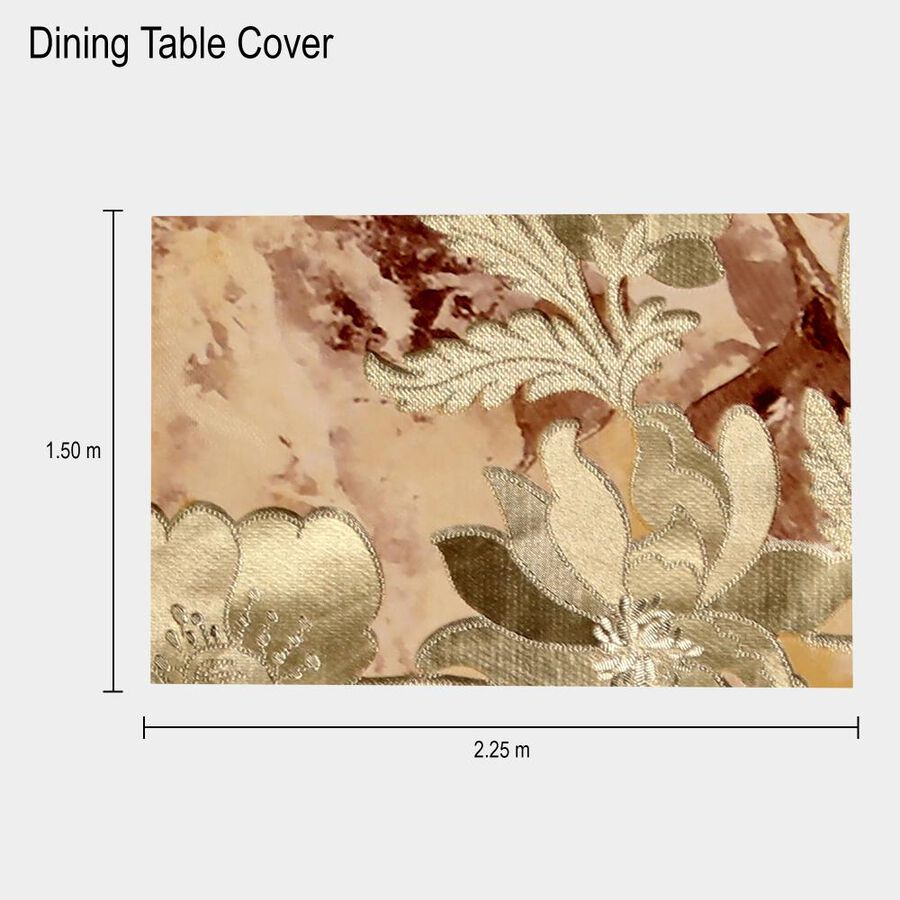 Brown PVC Dinning Cover, , large image number null