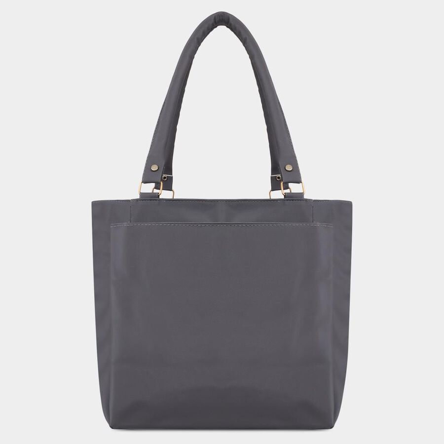 Women's Grey Polyurethane Hand Bag, , large image number null