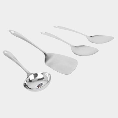 Steel Kitchen Tool Set, Set of 4