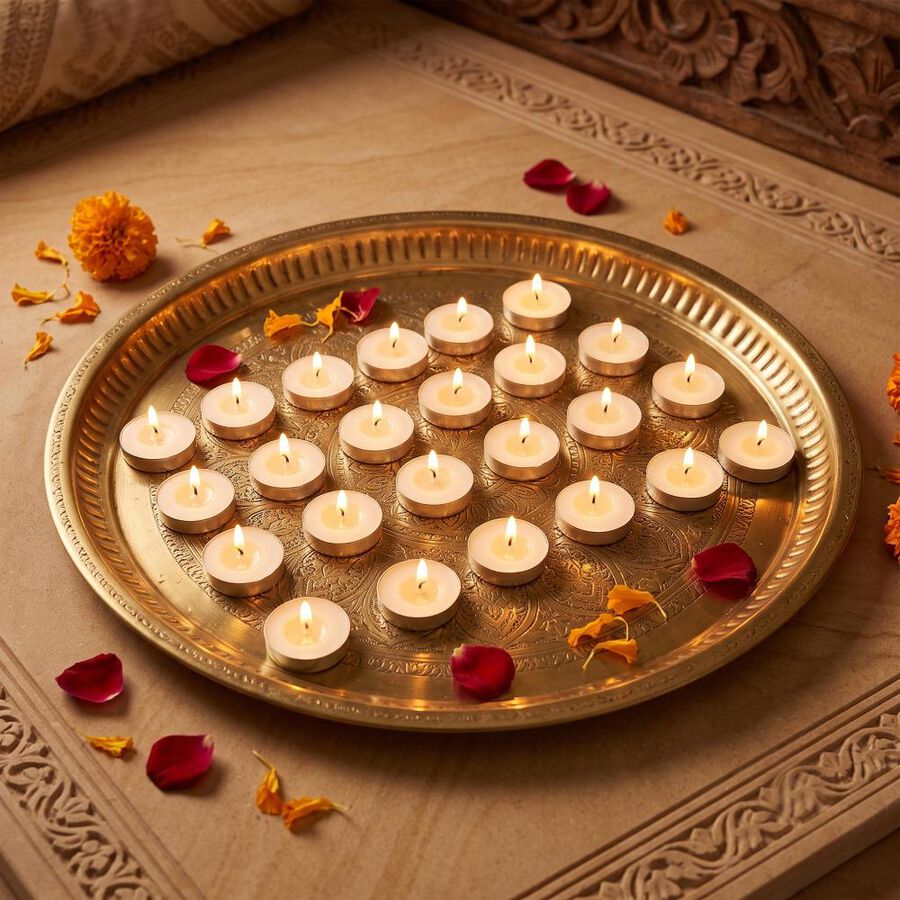 Tealight Candles Pack of 24, , large