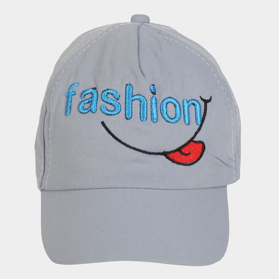 Kids' Brown Canvas Cap, , large image number null
