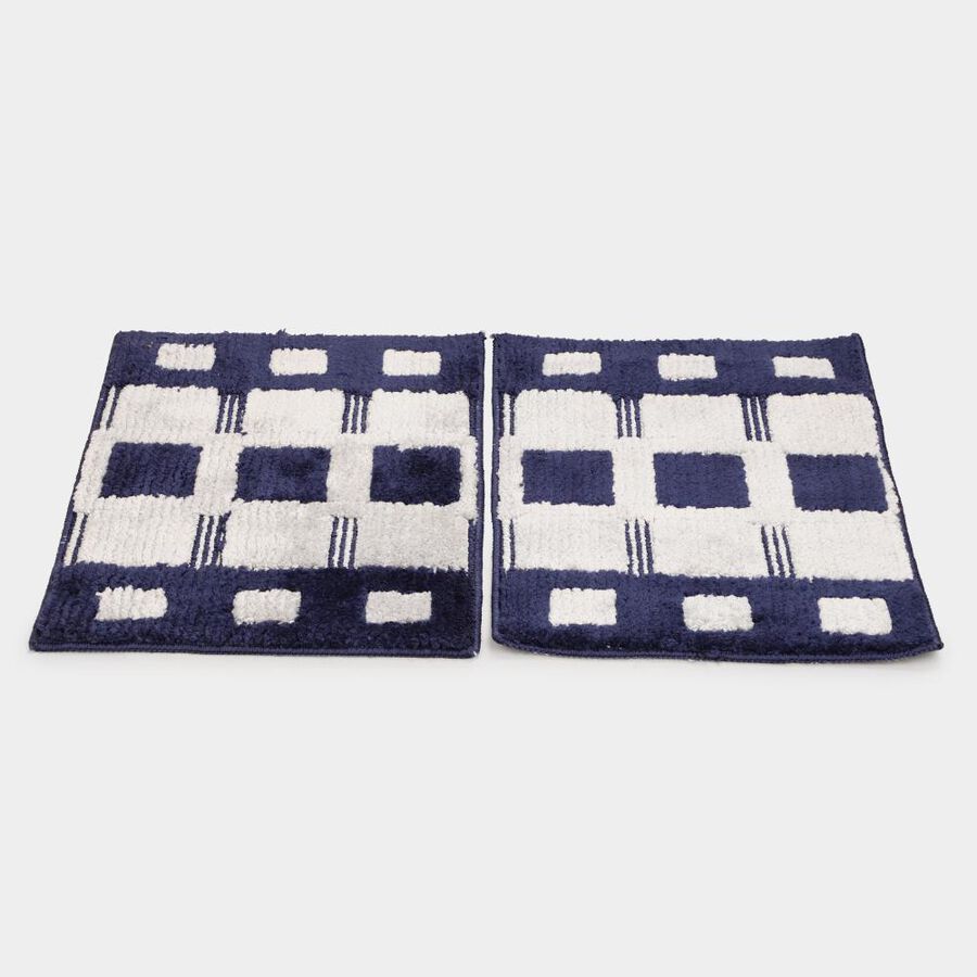 Anti-Skid Polyester Bath Mat, Set of 2, , large