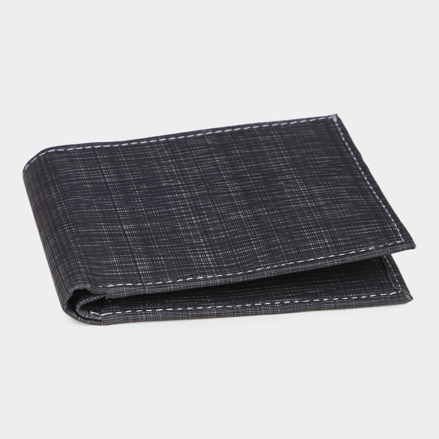 Black Tie                         Men's Charcoal Polyurethane Wallet Black Tie                         Men's Charcoal Polyurethane Wallet
