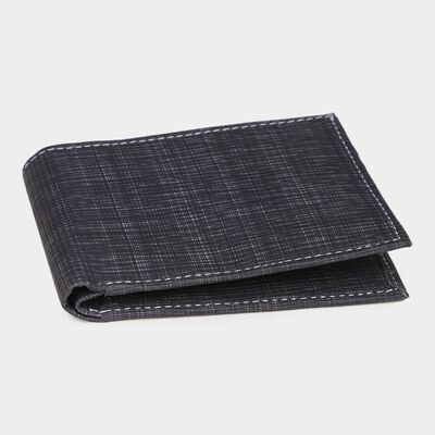 Men's Charcoal Polyurethane Wallet