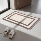 Anti-Skid Brown PVC Door Mat, , small