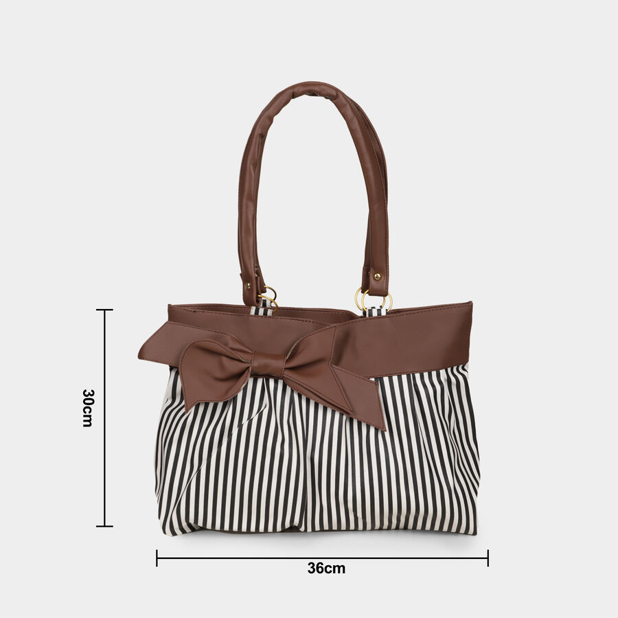 Women's Tan Polyurethane Hand Bag, , large image number null