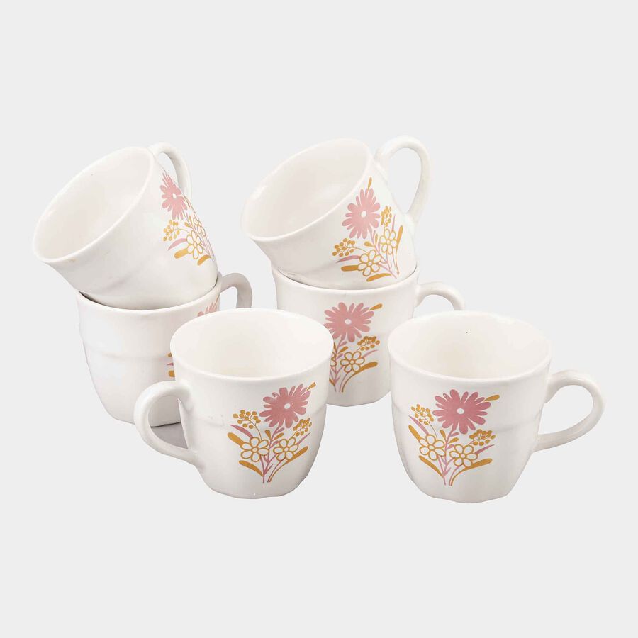 120 ml Stoneware Cup, Set of 6, , large image number null