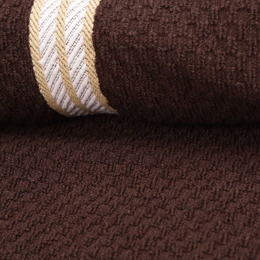 400 GSM Brown Cotton Blend Bath Towel, , large image number null