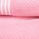 300 GSM Pink Cotton Blend Bath Towel, , small