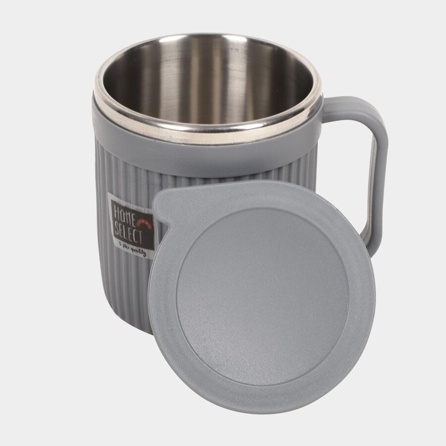 280 ml Plastic And Stainless Steel Travel Mug, , large image number null