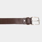 Men's BrownLeather Formal Belt, , small