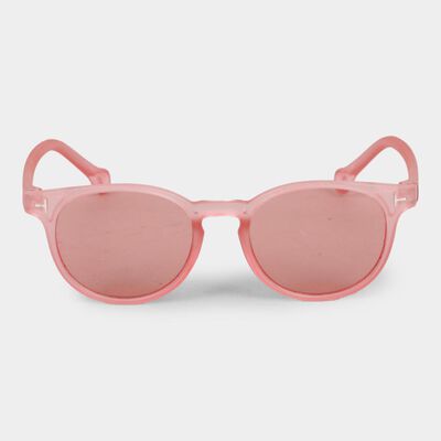 Kid's Pink Plastic Sunglasses