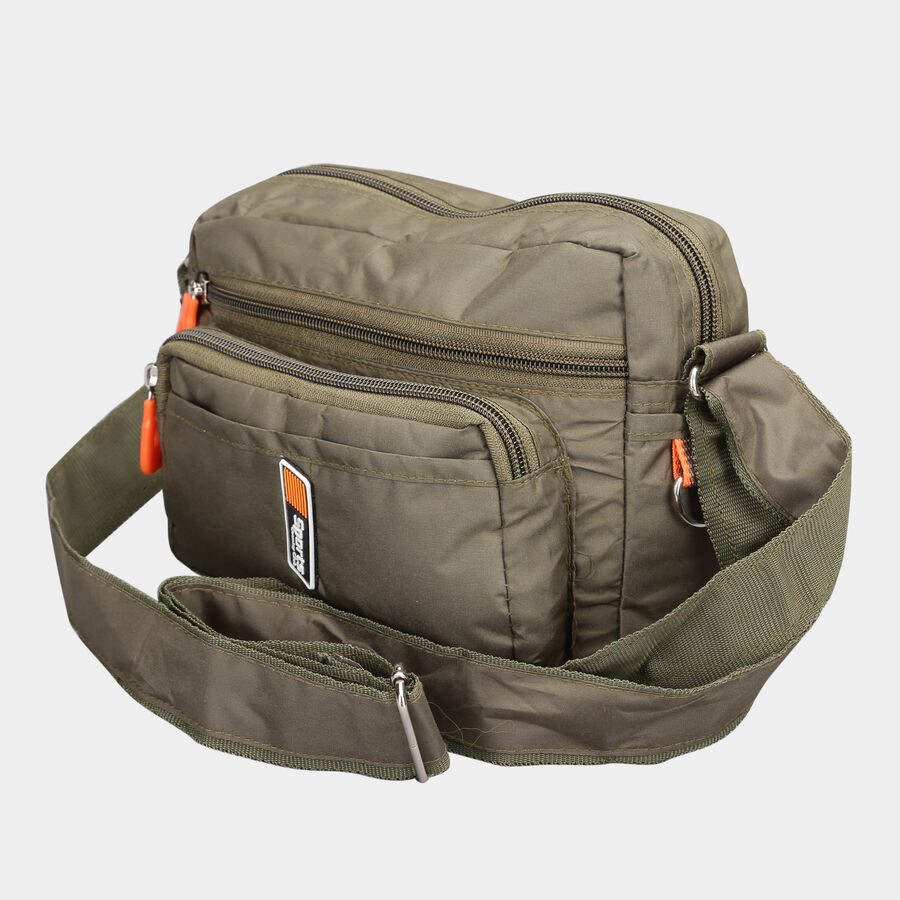 Men's Polyurethane Sling Bag, , large image number null