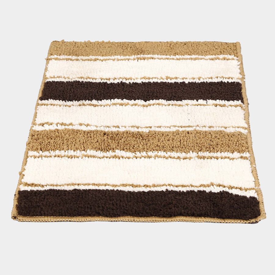 Anti-Skid Brown Polyester Door Mat, , large image number null