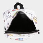 Women's Grey Fabric Backpack, , small image number null