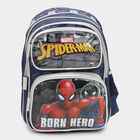 Spider Man Printed Fabric Backpack, , small