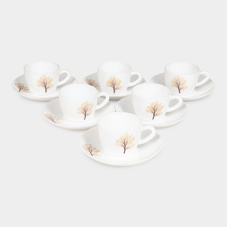 130 ml Opalware Cup & Saucer Set, , large image number null