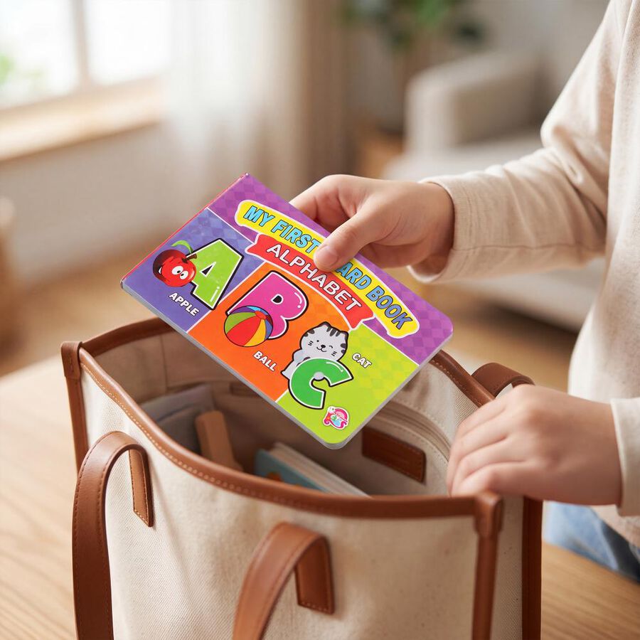 My First Board Book Alphabet Paper Board Book, , large