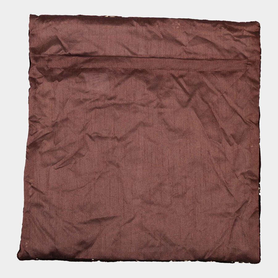 Embroidered Microfiber Cushion Cover, , large image number null