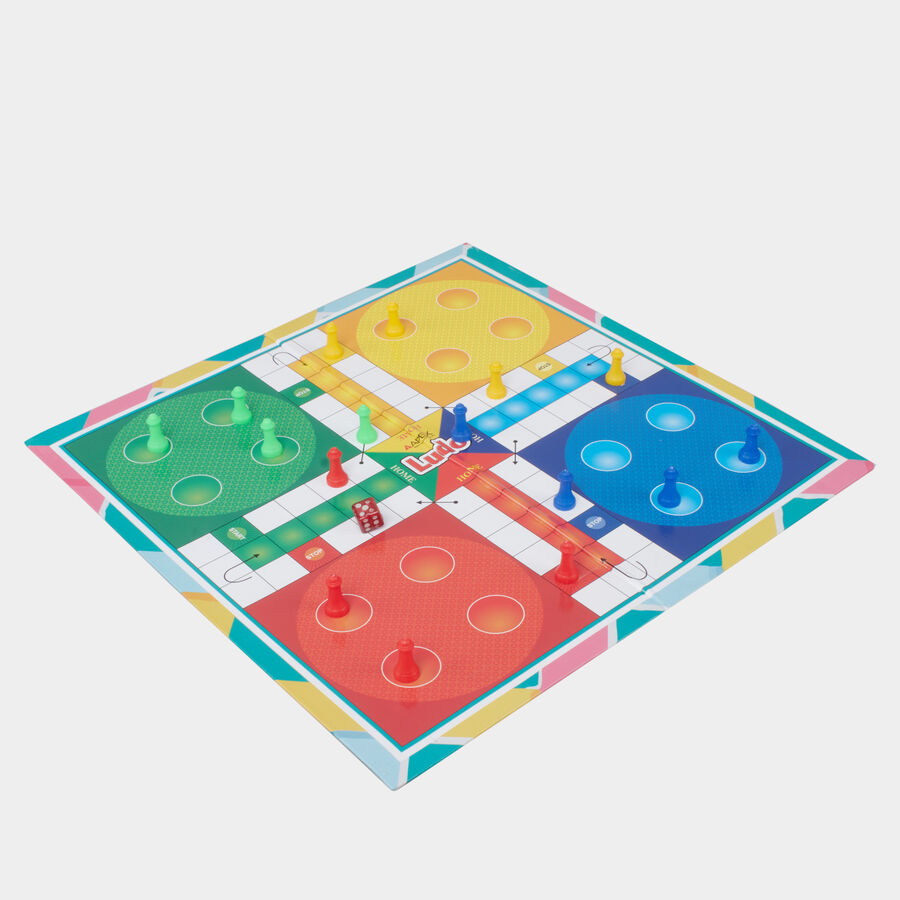 Ludo And Snakes & Ladders Board Game (16 Pcs.), , large image number null