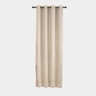 9ft. Living Room Light Beige Linen Eyelet Curtains, , small image number null