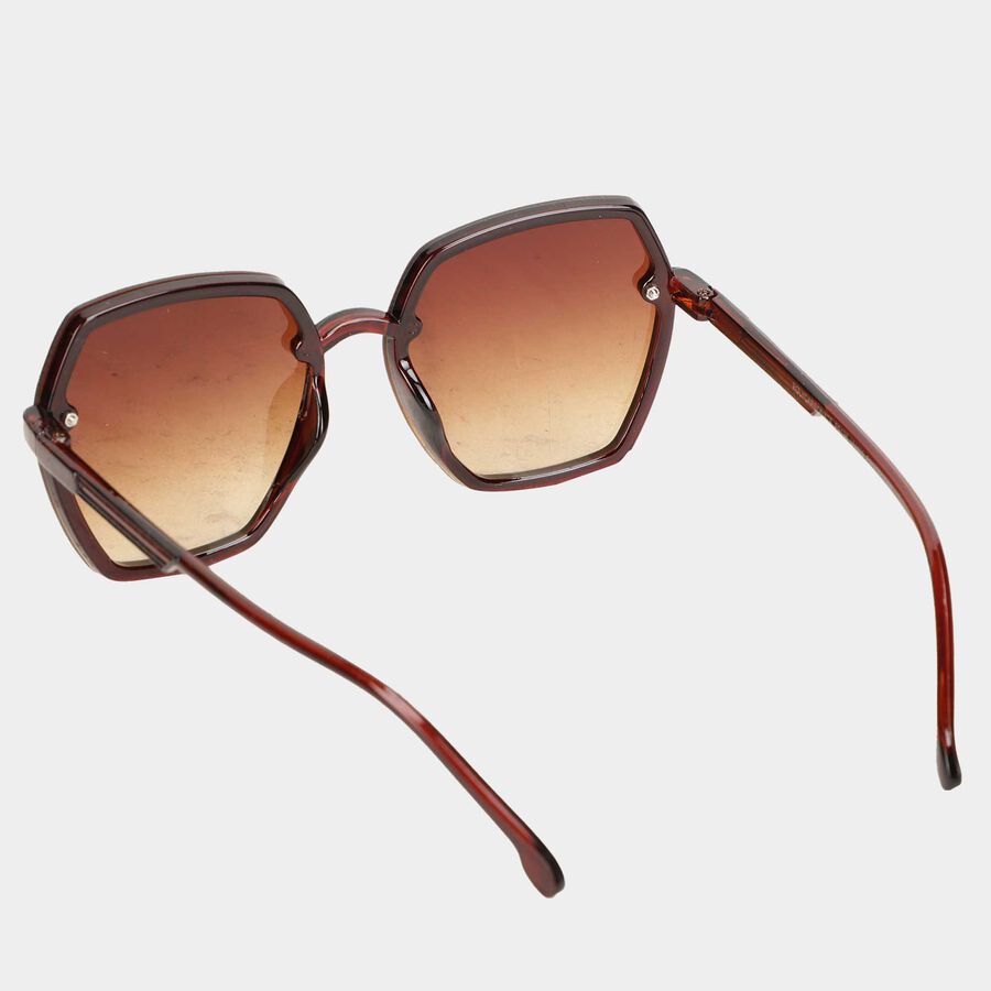 Women's Plastic Square Sunglasses, , large image number null