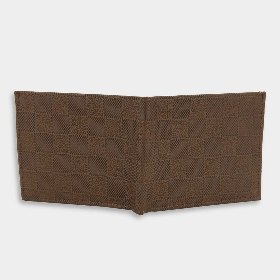 Men PU Brown Wallet, , large image number null