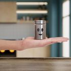 Glass and Steel Salt Shaker, 250 ml, , small image number null