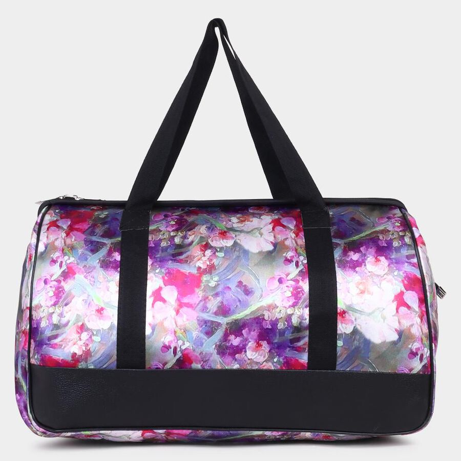 Multicolor Polyester Duffle Bag, , large image number null