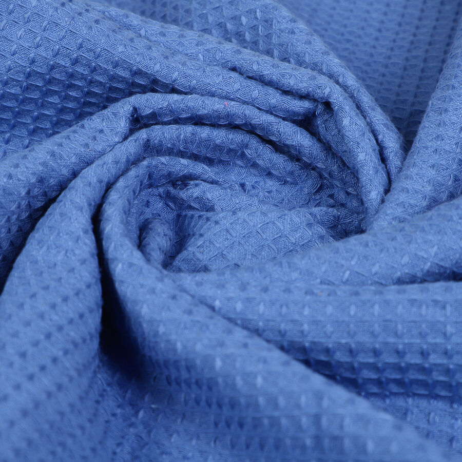 280 GSM Blue Cotton Bath Towel, , large image number null