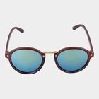 Women's Plastic Gradient Round Sunglasses, , small image number null