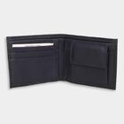 Men's Blue Polyurethane Wallet, , small