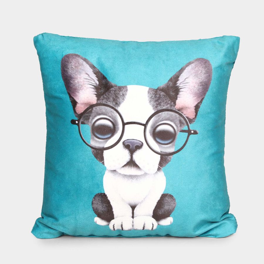 Teal Microfiber Cushion, , large image number null